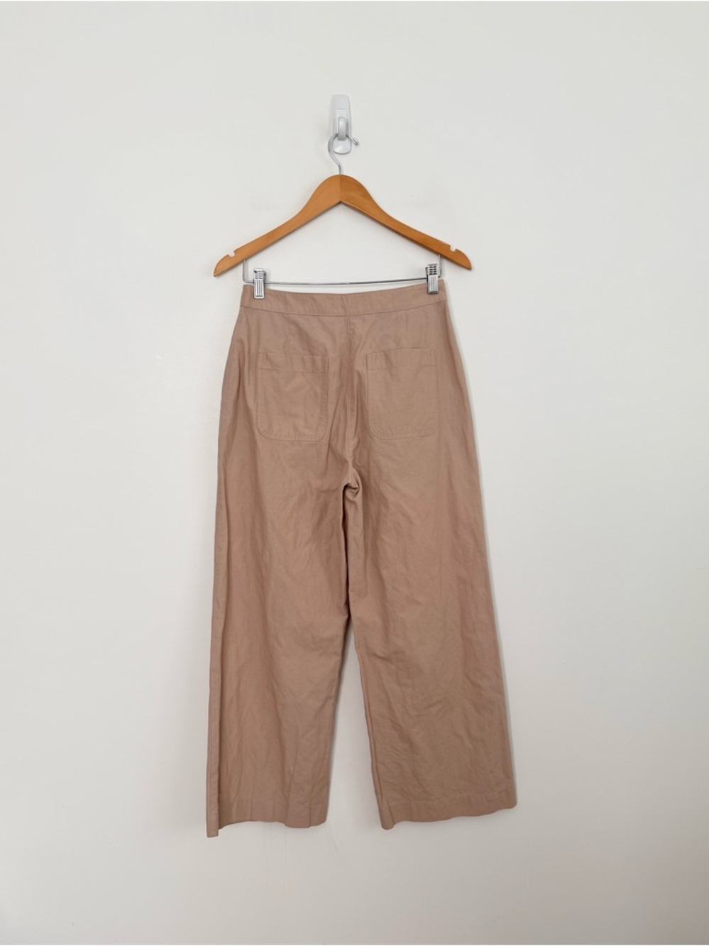 Eileen Fisher Organic Cotton Steel Wide-Leg Pant - Picture 5 of 10